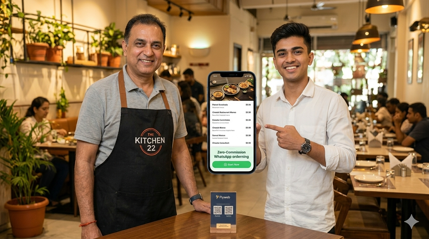 Cutting Out the Middleman: How This Restaurant Reclaimed Profits from Third-Party Apps flyweb web design portfolio restaurant
